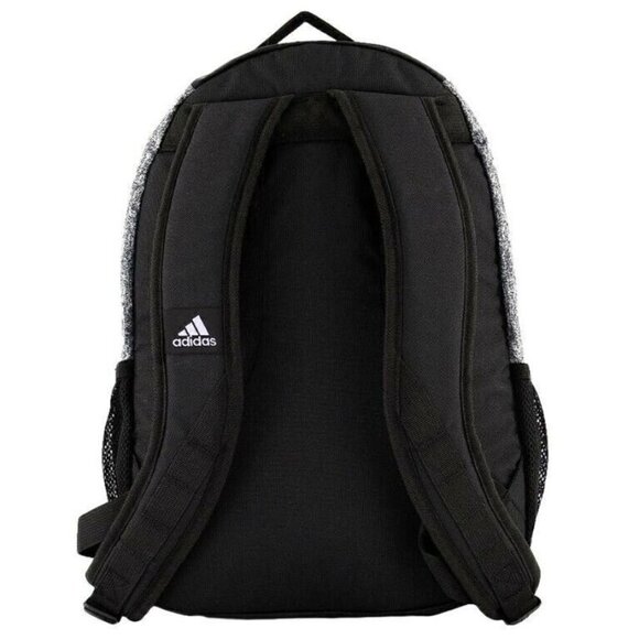 adidas Journal Backpack, Jersey Onix/Black/Purple Tint - Picture 2 of 4